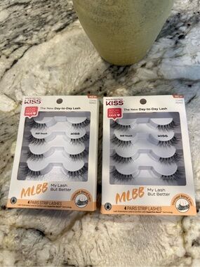 KISS MLBB My Lash But Better 4 Pairs Strip Lashes - Black 2 Boxes